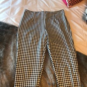 Gingham Pants
